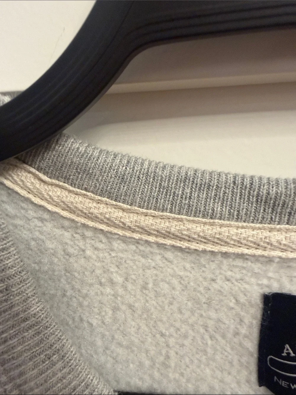 J. Crew Gray Crewneck Sweatshirt with Pointer Dog Motif